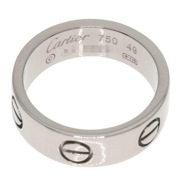 CARTIER Silver Love Ring #49 - Picture 4 of 6
